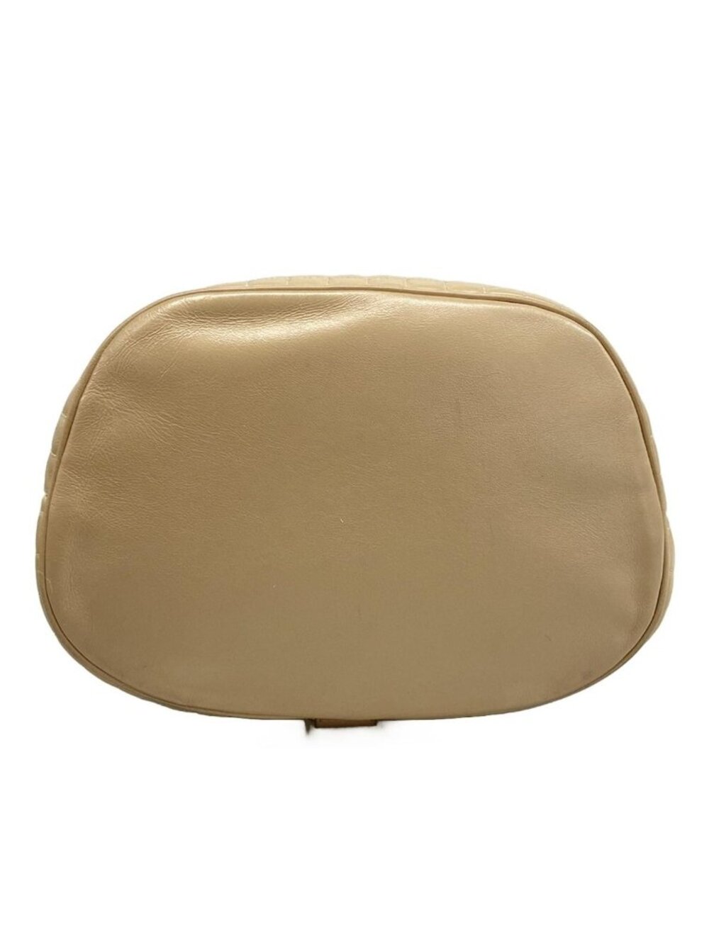 Celine Backpack CC Harm Small Bucket Beige Drawstring Leather - Picture 5 of 15